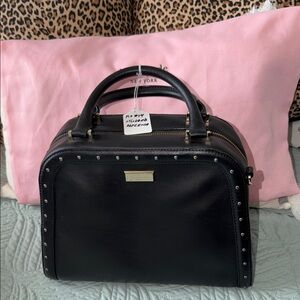 Black Studded Kate spade ♠️ Handbag